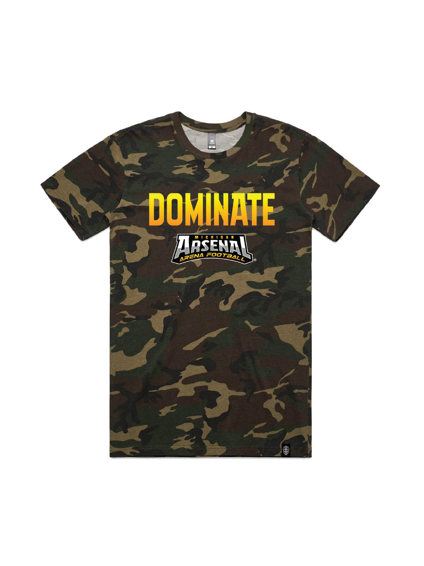 “DOMINATE” Tee - Green Camo