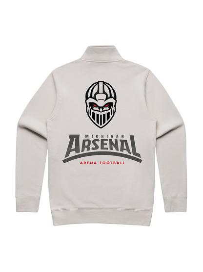 Dominate Half Zip - Bone