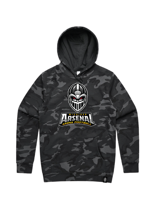 Official Logo Hoodie - Black Camo