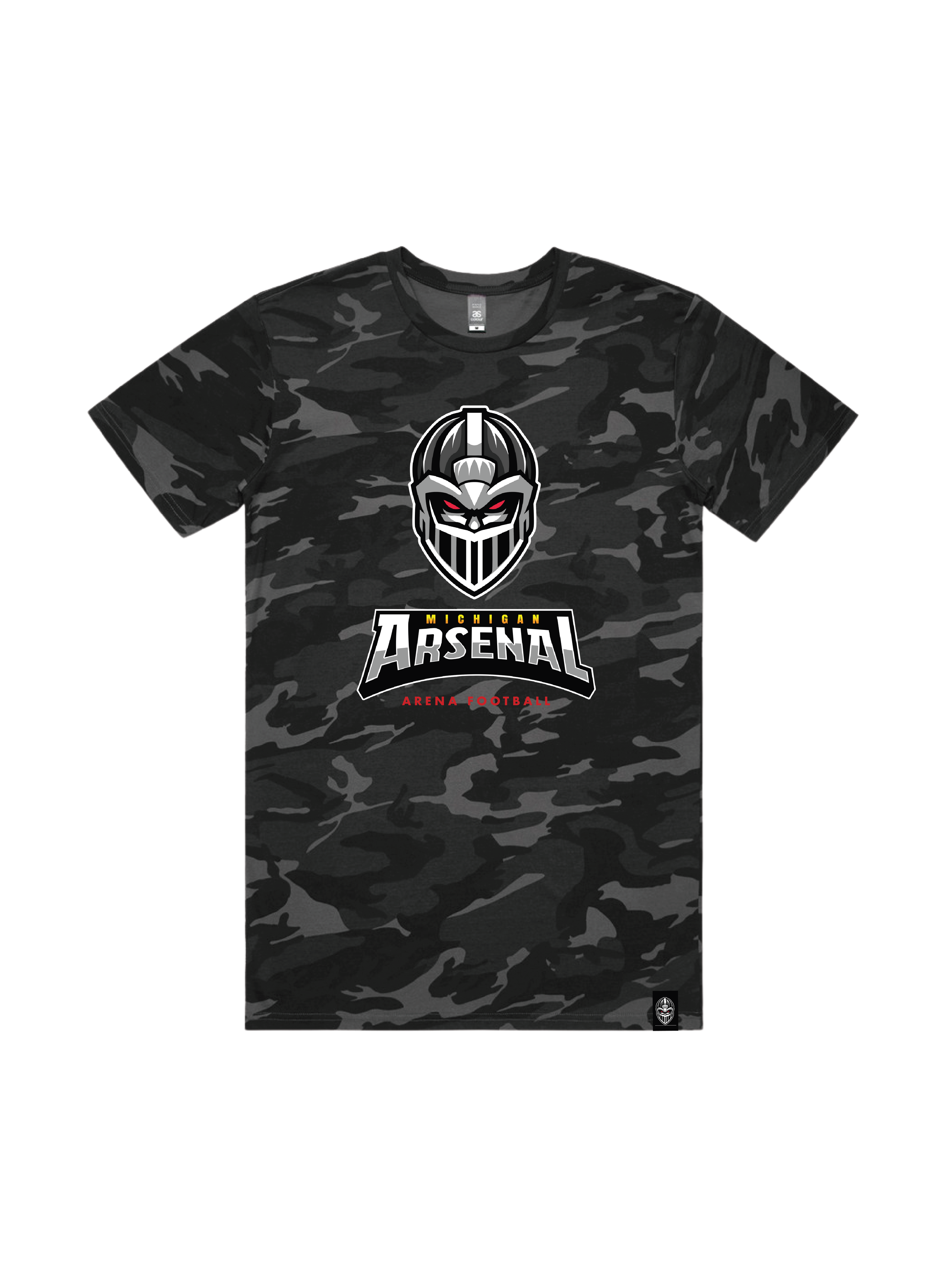 Official Logo Tee - Black Camo – Michigan Arsenal