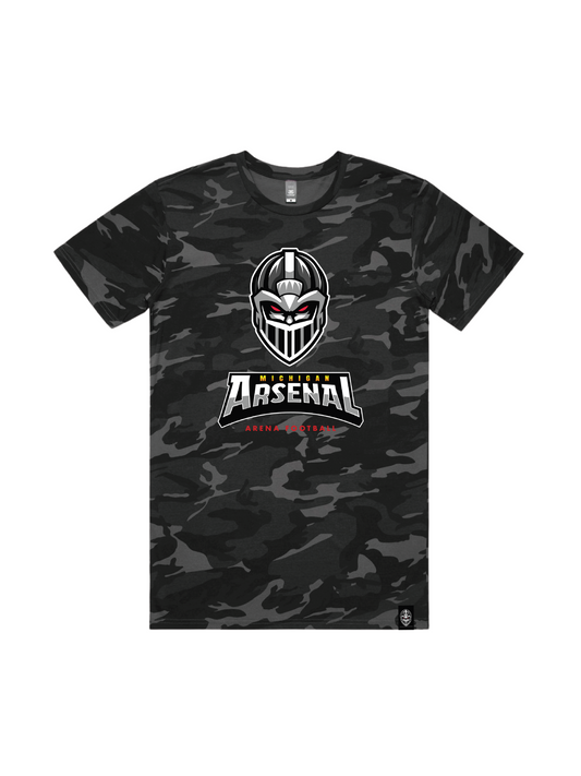 Official Logo Tee - Black Camo