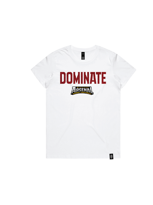 Women's Dominate Glitter Tee